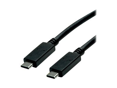 Roline Green - USB-kabel - USB-C (han) til USB-C (han) - USB 3.2 Gen2 - 20 V - 5 A - 50 cm - Power Delivery support