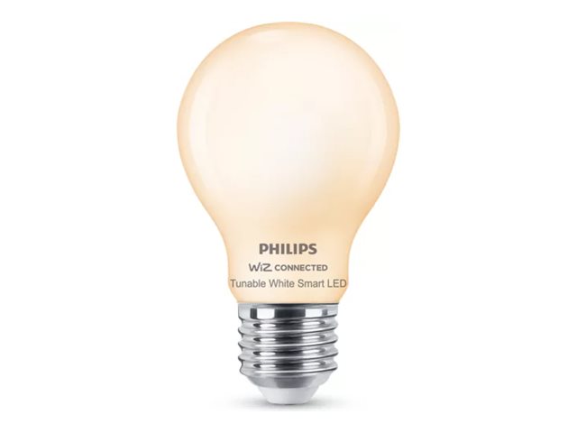 Philips Smart LED - LED-lyspære - form: A60 - matteret finish - E27 - 7 W (tilsvarende 60 W) - klasse E - varmt til køligt hvidt lys - 2700-6500 K