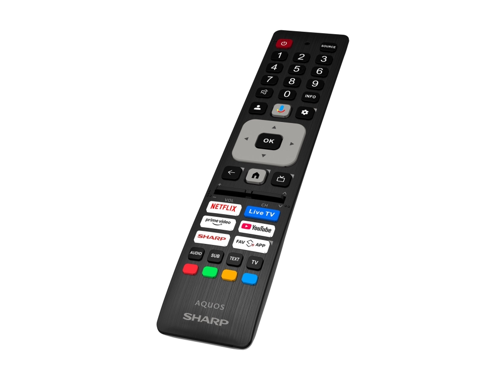 Sharp 50Jr7265e 50" (126Cm) 4K Ultra Hd Qled Google Tv | Sharp