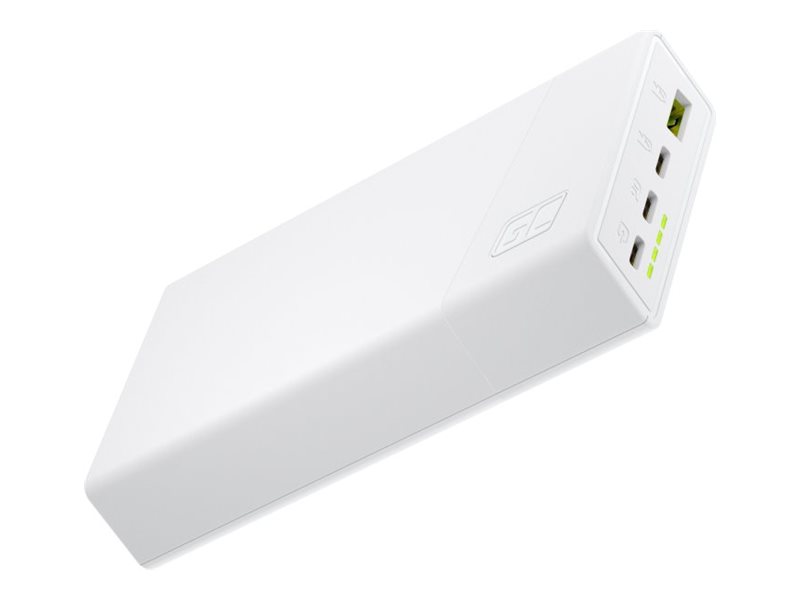 Green Cell Pbgc03sw, 20000 Mah, Lithium Polymer (Lipo), Adaptive Fast Charging, Power Delivery, Power Delivery 3.0, Quick Charge 1.0, Quick Charge 2.