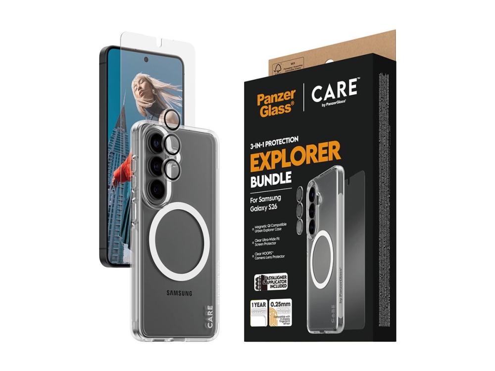 Panzerglass | Care By Panzerglass 3-In-1 Set Samsung Galaxy S26