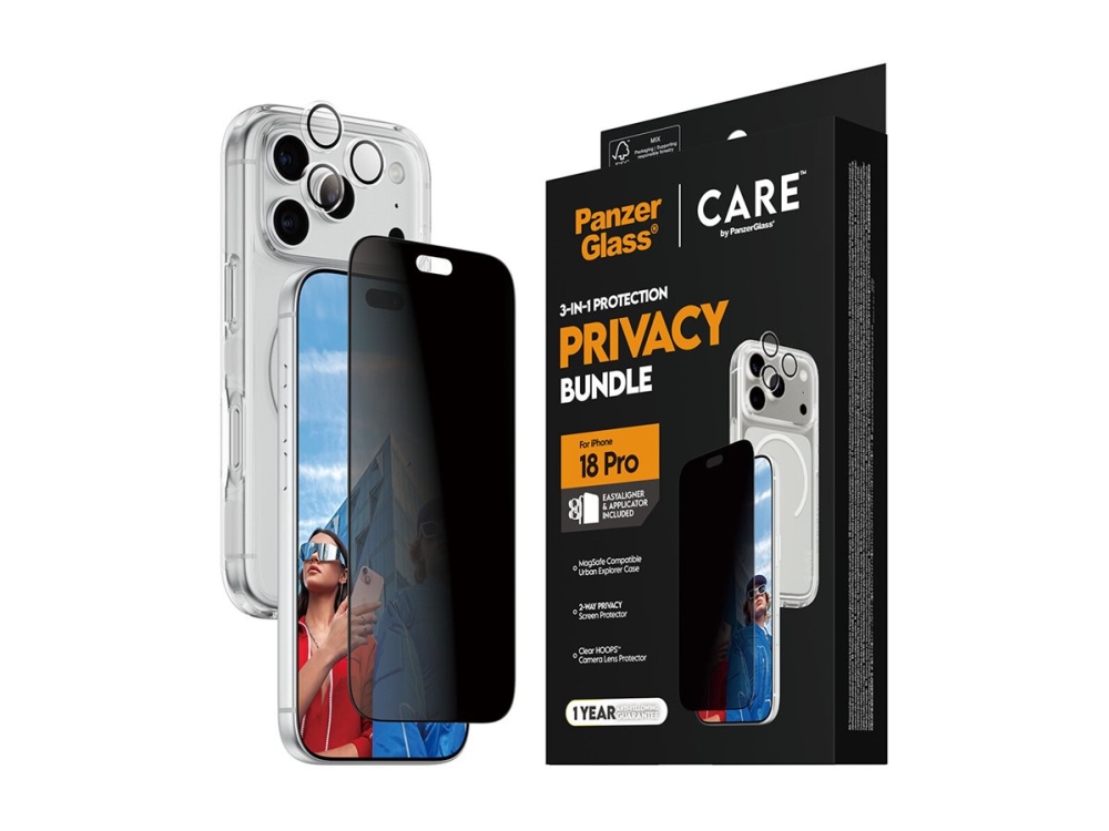 Panzerglass | Care By Panzerglass Privacy Flagship 3-In-1 Set Iphone 18 Pro