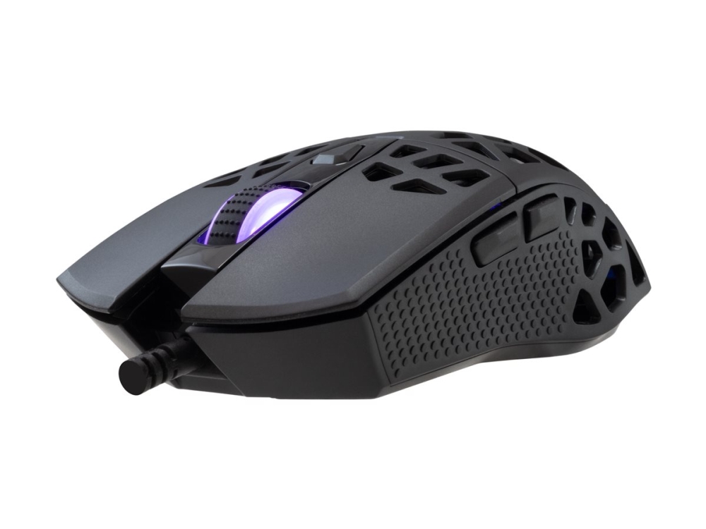 White Shark Caradoc Gm-5018 - Mus - Rgb, 7200 Dpi - Optisk - 7 Knapper - Kablet - Usb - Sort