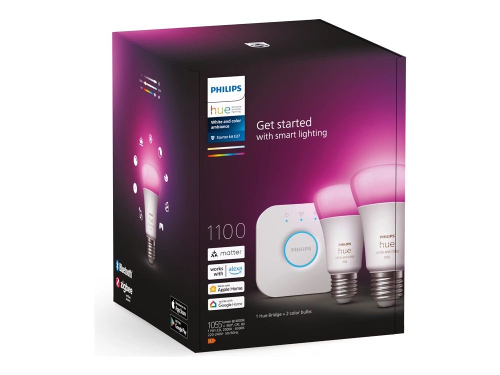 hue LED-Lampe W&C A. 9W E27 2er Starterset - Image 7