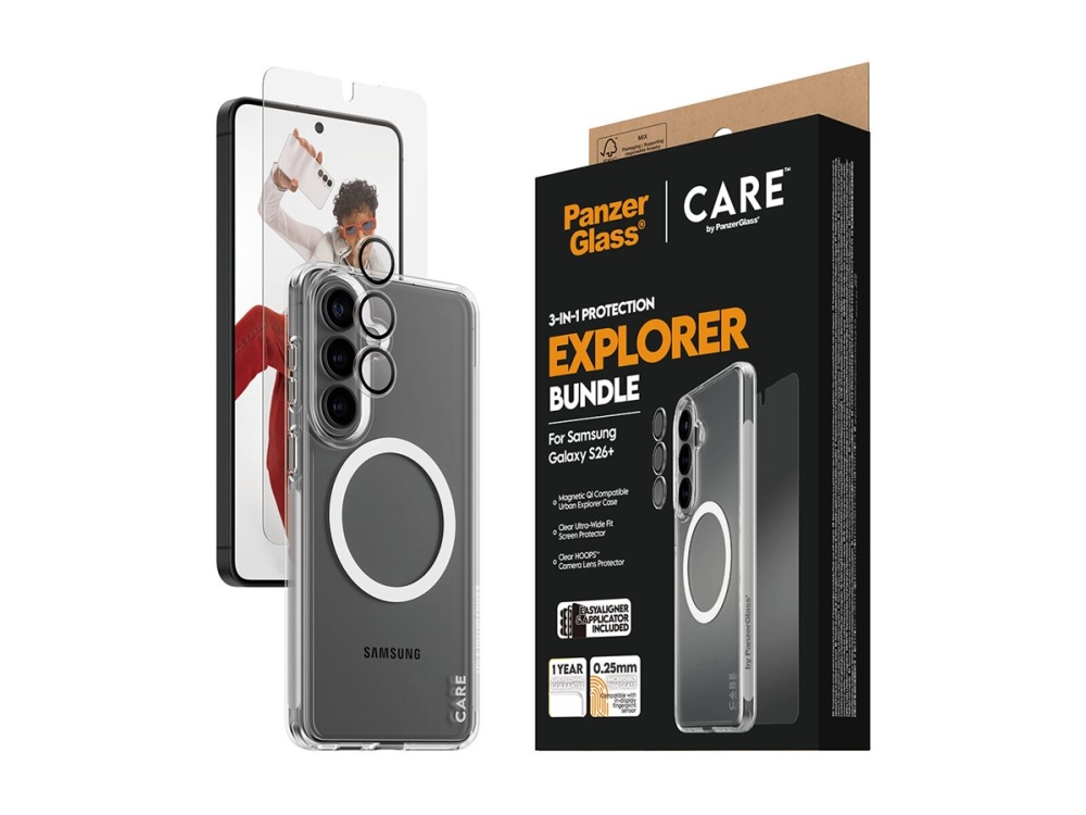 Panzerglass | Care By Panzerglass 3-In-1 Set Samsung Galaxy S26+