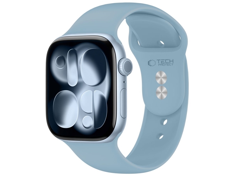 Tech-Protect Silicone Strap For Apple Watch 40/41/42 Mm - Blue