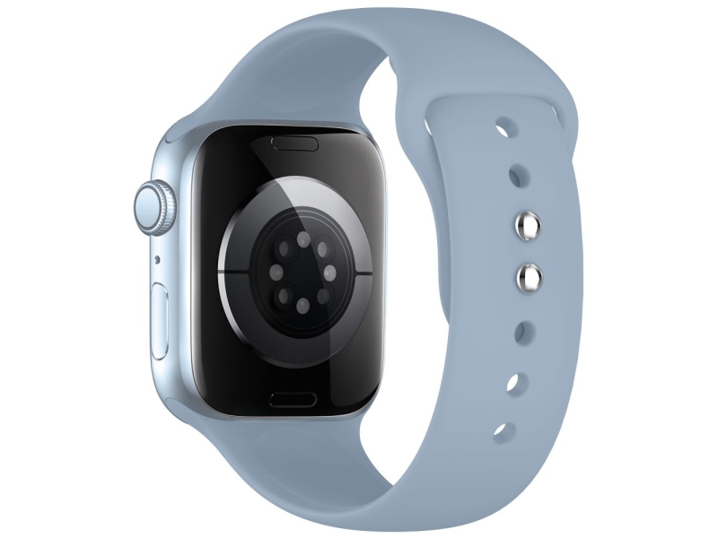 Tech-Protect Silicone Strap For Apple Watch 44 / 45 / 46 / 49 Mm - Blue