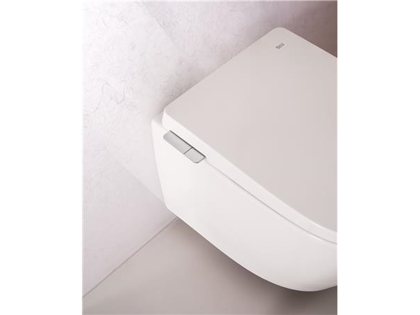 Roca Avant Intank gulvstående - toilet m synlig vandtilslut inkl toiletsæde m sc Supraglaze