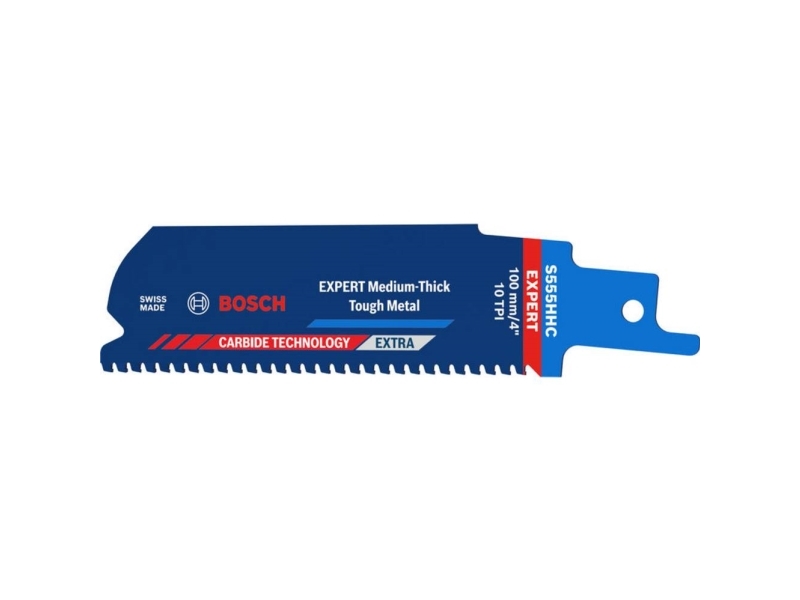 BOSCH EXPERT Medium-Thick Tough Metal S555HHC Saw Blade, 10 pcs (2.608.902.320)