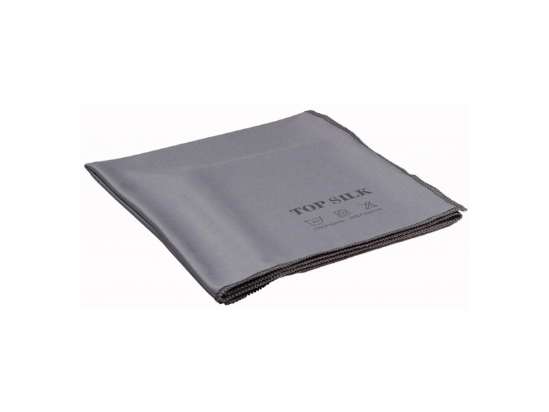 Top Silk Mikrofiberklud Grå - 50 X 70 Cm