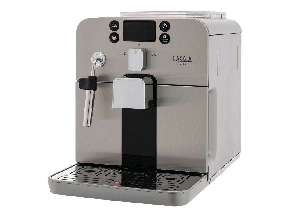 Philips Gaggia Brera RI9305 - automatic coffee machine with milk frother - 15 bar - black / silver