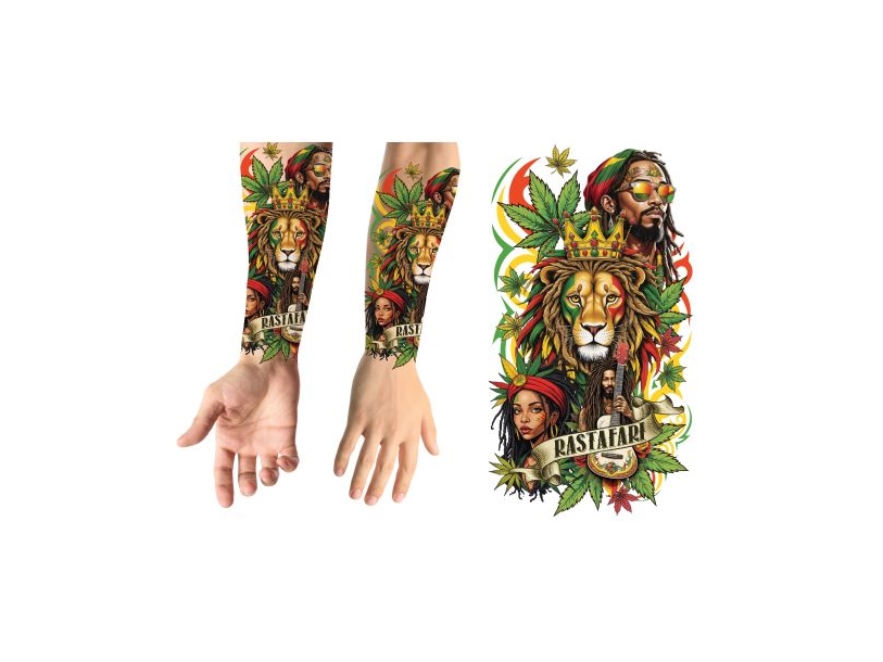 Rasta Tatovering