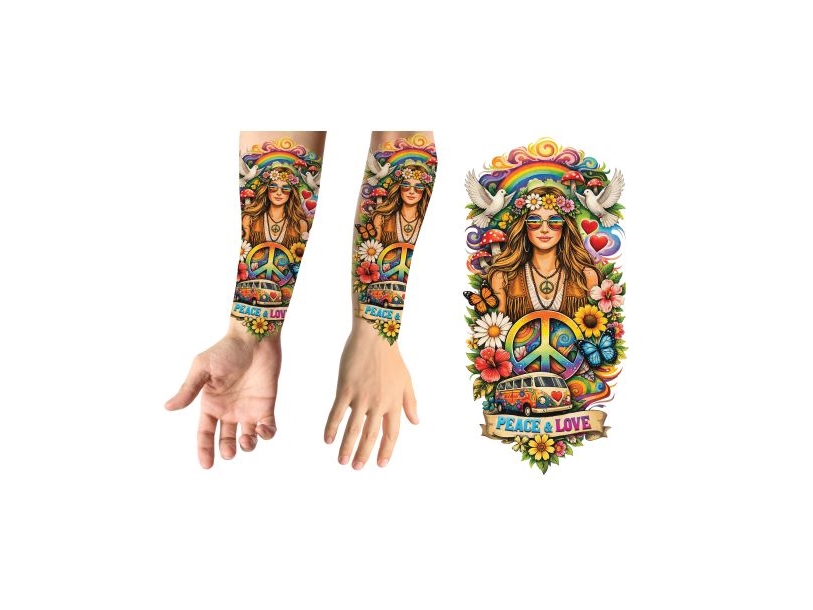 Hippie Tatovering