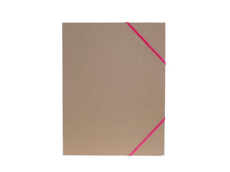 Wera Elastikmappe Karton Natur Rosa