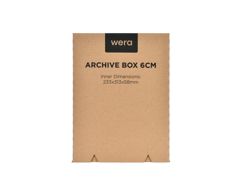 Arkiveboks B-Box 6cm Brun - (25 stk.)