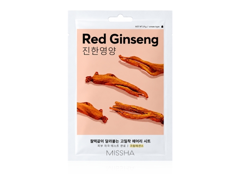 Missha Airy Fit Sheet Mask Red Ginseng 19 G