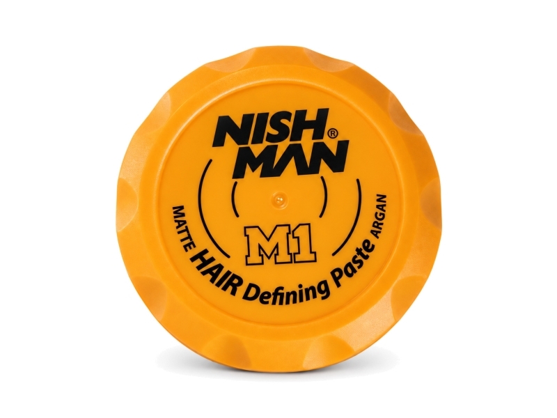 Nish Man Argan Hair Defining Matte Look Paste Men's Hair Styling Natural Shine Strong Hold Nishman Gel Wax For Men 100Ml