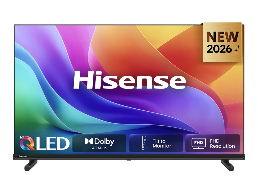 Hisense 40A5s, 101,6 Cm (40"), 1920 X 1080 Pixel, Qled, Smart-Tv, Wlan, Schwarz