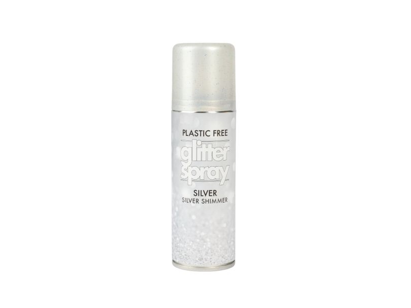 Sølv Glimmer Hårspray