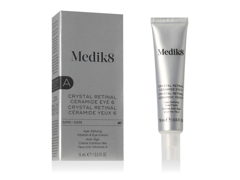 Medik8 Crystal Retinal Ceramide Eye 6 Augencreme Mit Vitamin A 15 Ml