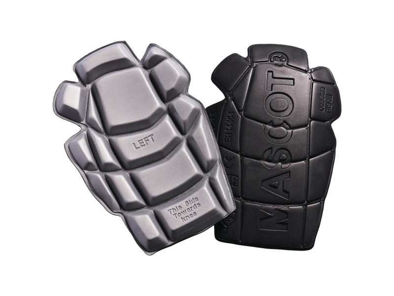 Kn&auml;kuddar MASCOT 20118-915, skummaterial, ergonomisk, svart/gr&aring;
