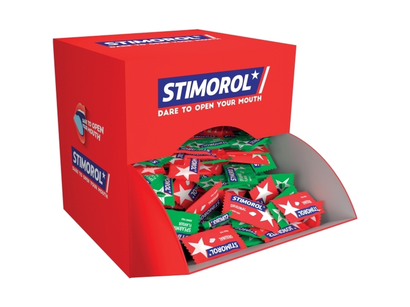 Stimorol Dental Mix tuggummi 2,8 g x 170 st., bordsdisplay
