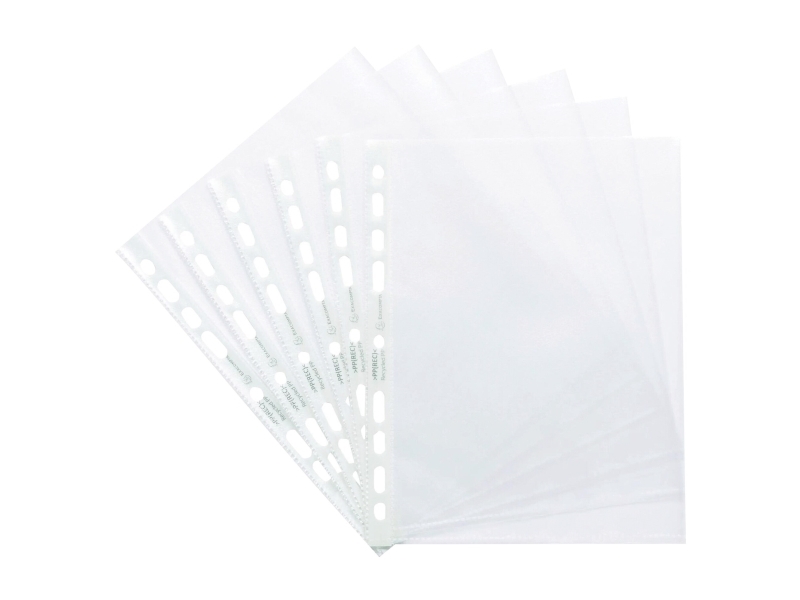 Exacompta prospekthylster Forever DIN A5 transparent rilleret 0,06 mm 50 stk.