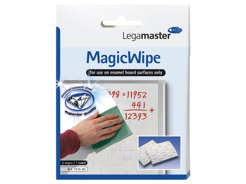 Legamaster MagicWipe 7-121500 Reinigungstuch für Whiteboards & Flipcharts - Mikrofaser - Image 5