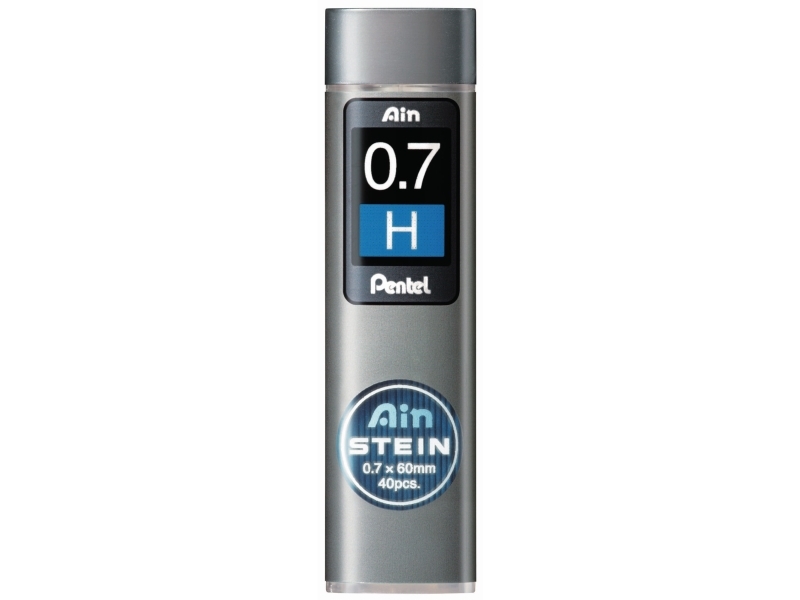 Pentel påfyldningsblyanter H 0,7 mm sort