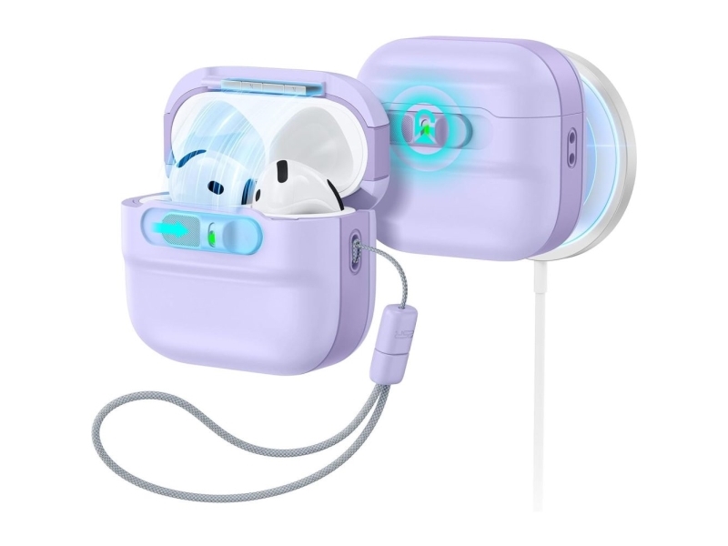 Esr Pulse Halolock Magsafe Apple Airpods 4 / 5 Lavender