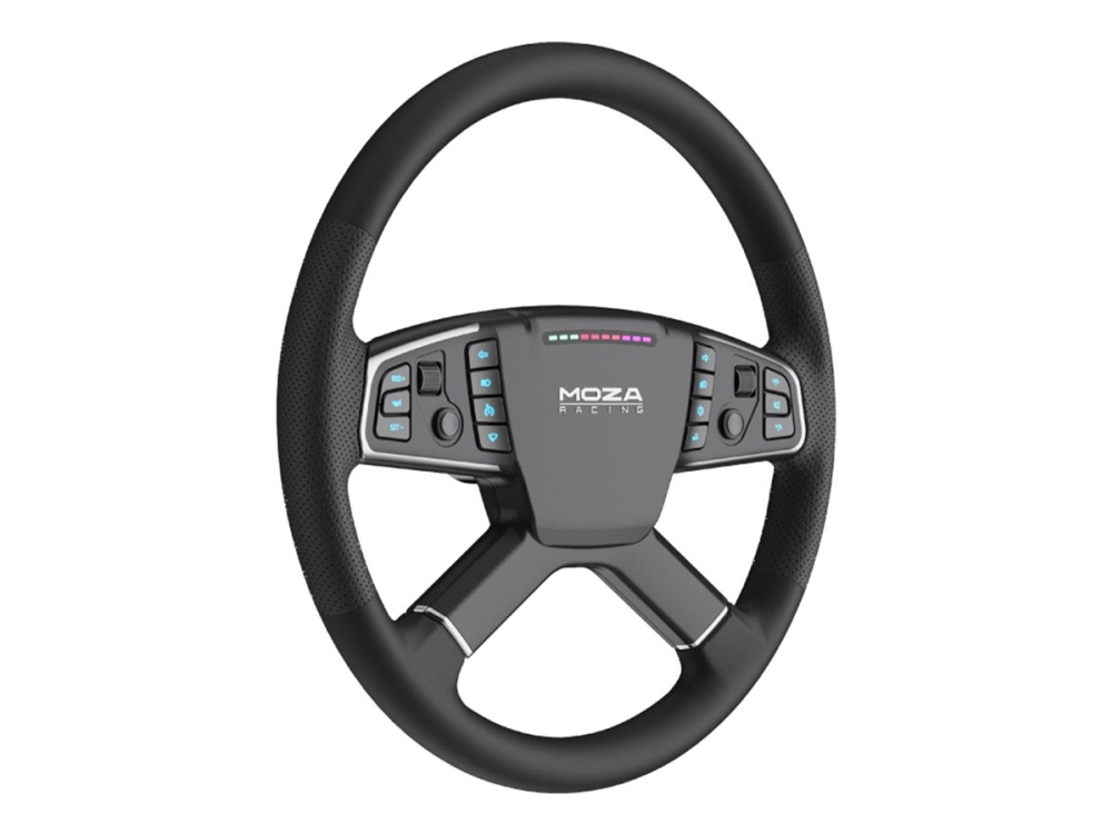 Moza TSW Truck Wheel (PC), Gaming Controller, Schwarz - Image 3