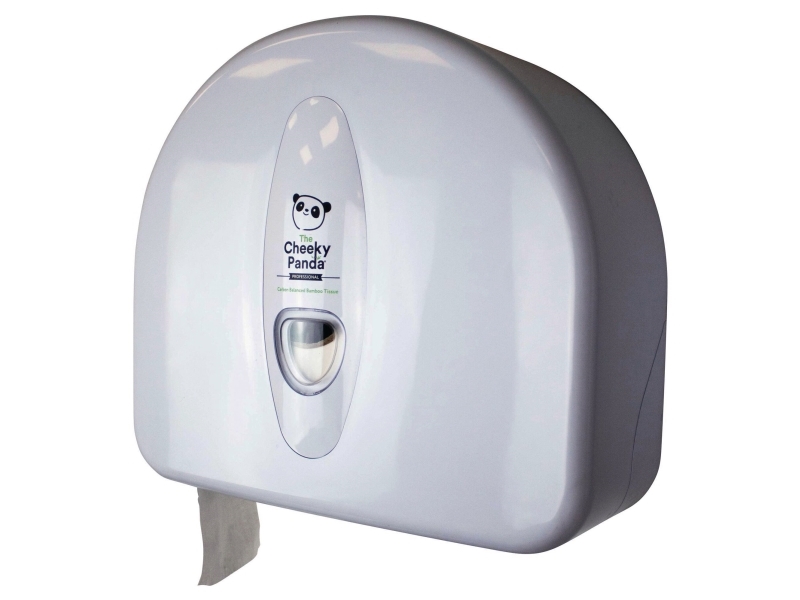 Dispenser, til Maxi Jumborulle Cheeky Panda, hvid