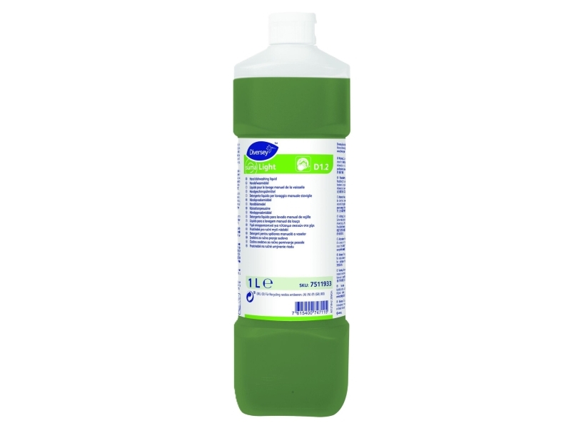 Opvaskemiddel, Suma Light D1.2, væske, 1 l