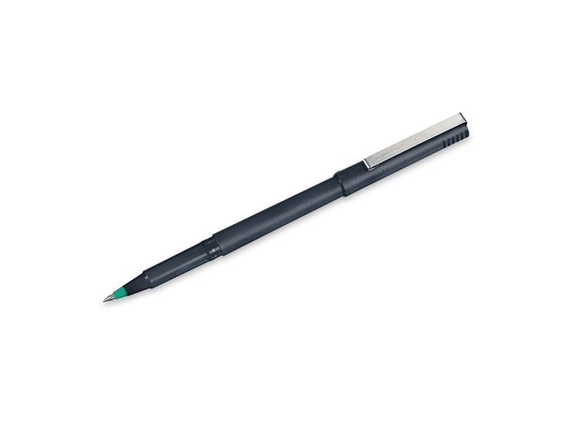 Rollerpen, Uni-Ball Micro UB-120, 0,5 mm, grøn, pakke a 12 stk