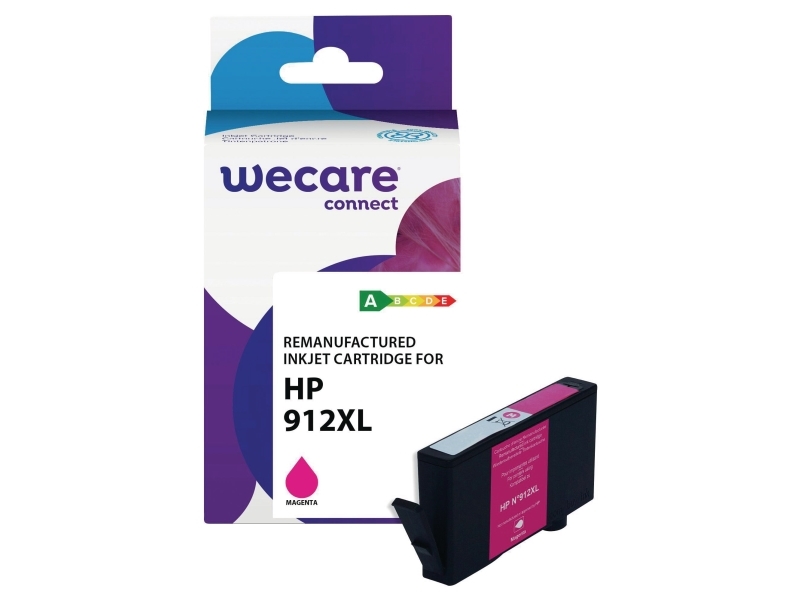 Blækpatron, Wecare HP 912XL, inkjet, 700 sider, magenta