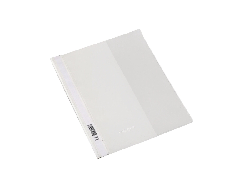 Tilbudsmapper, Bantex 3240, polypropylen, A4+, klar/hvid, pakke med 25 stk