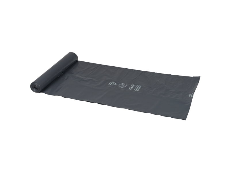 Affaldssække, Abena®, 100 l, 55 my, HxB: 110 x 70 cm, sort, pakke a 10 stk