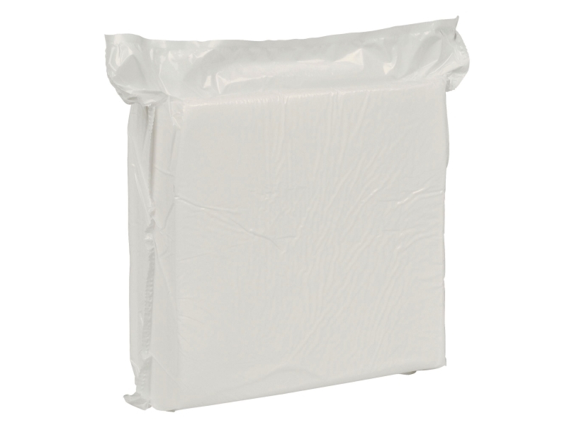 Skumvaskeklude, Abena® PK7200, BxL: 19 x 19 cm, hvid, pakke med 7.200 stk
