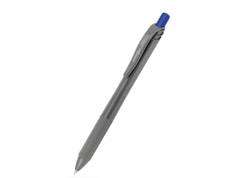 Gelpen, Pentel Energel BLP105-C, 0,5 mm, blå, pakke a 12 stk
