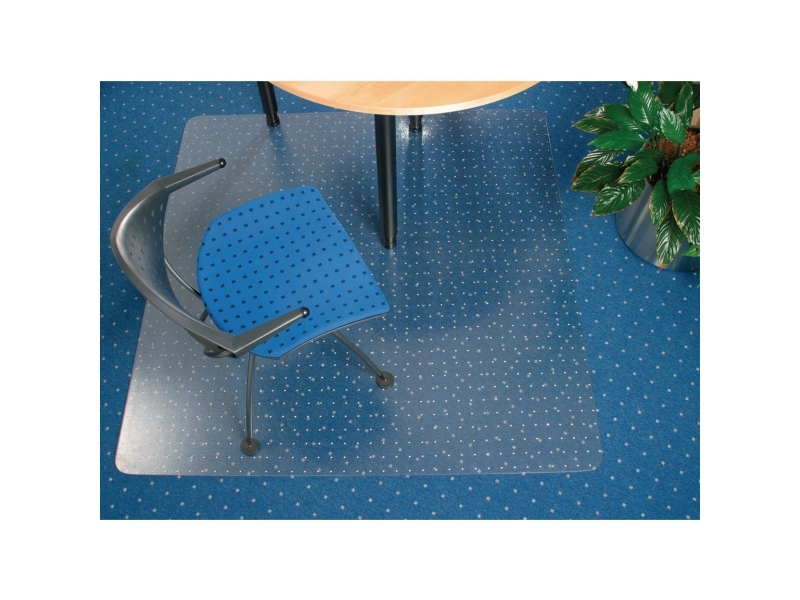 Stoleunderlag, Cleartex Ultimat, polycarbonat, med pigge, 116 X 183 cm