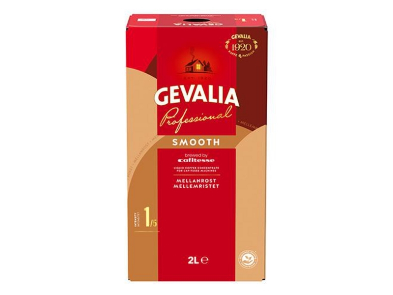 Cafitesse, Gevalia Smooth Roast, Kaffeekonzentrat, 2 Kg, 2Er-Pack