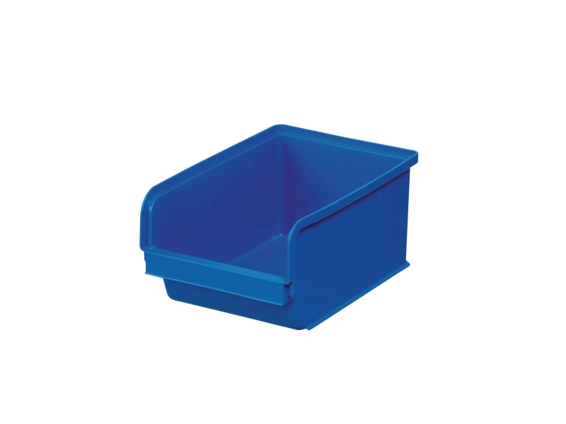 Lagerkasse, polypropylen, 7 l, HxBxL: 15 x 21 x 32,5 cm, blå