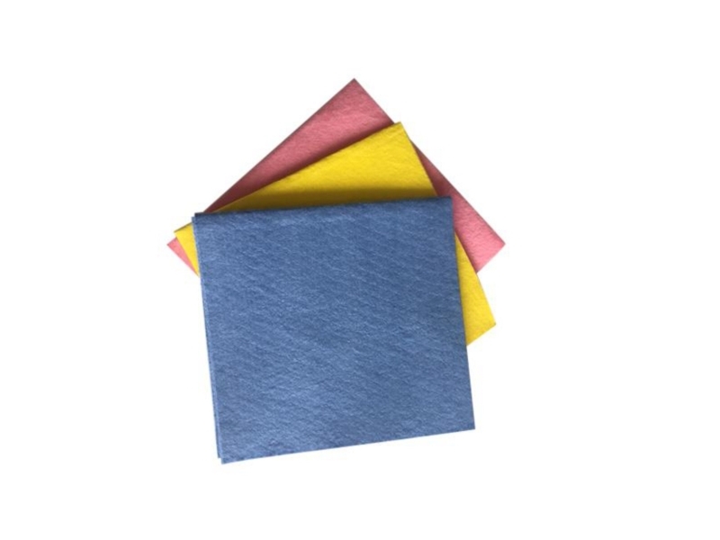 Rengøringsklude, Minatol Alt Mulig, non-woven/PP, gul, pakke a 65 stk