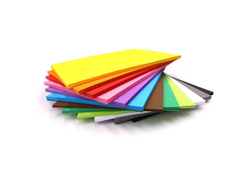 Karton, Kolorcraft, 180 g, A6, 180 g, pakke a 300 ark i forskellige farver