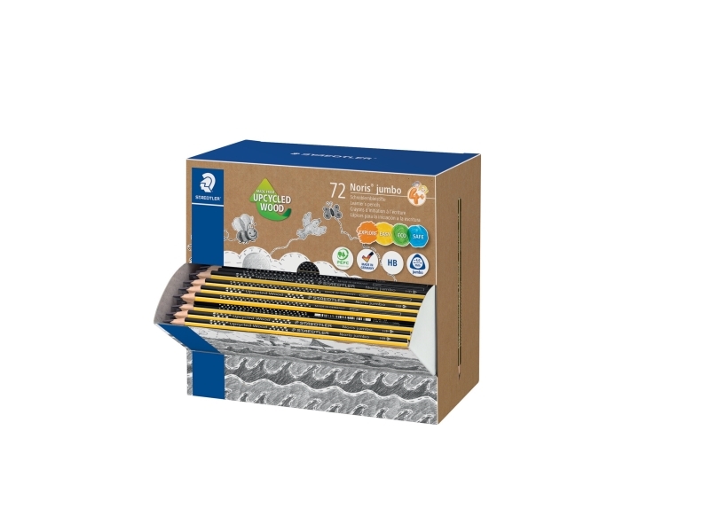 Blyanter, Steadtler Noris Jumbo, HB, pakke a 72 stk
