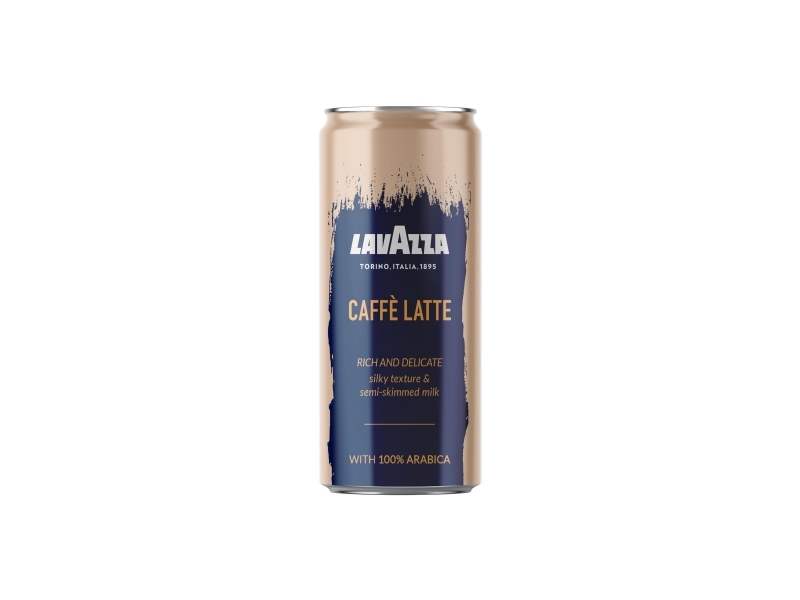 Iskaffe, Lavazza RTD Caffè Latte, 250 ml, pakke a 12 stk