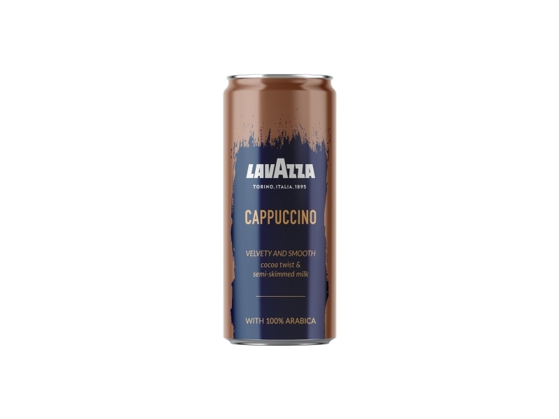 Iskaffe, Lavazza RTD Cappuccino, 250 ml, pakke a 12 stk