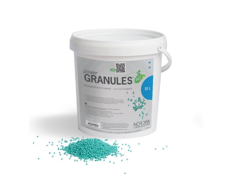 Maskinopvask, Granuldisk PowerGranules Bio, granulat, 10 l, 2.500 vaske