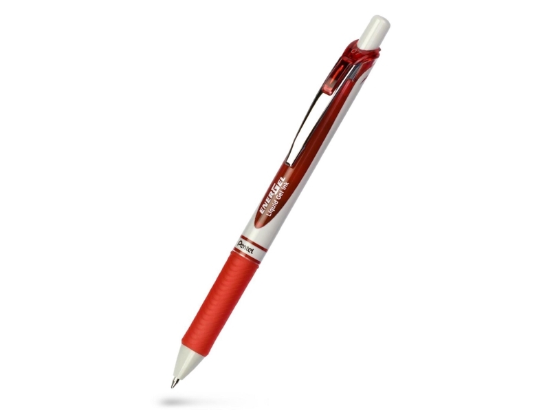 Gelpenne, Pentel Energel Eco BL77E, 0,7 mm, rød, pakke med 12 stk