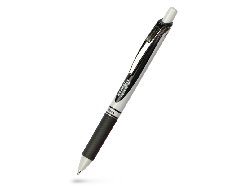 Gelpenne, Pentel Energel Eco BL77E, 0,7 mm, sort, pakke med 12 stk